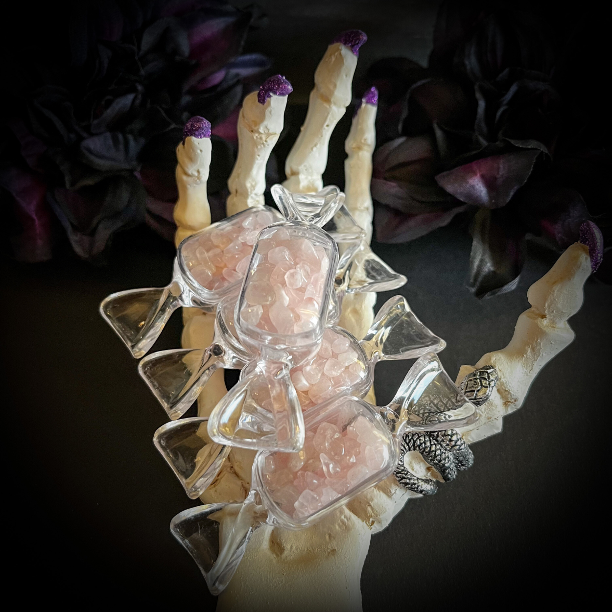 Crystal Chip Candy - Rose Quartz