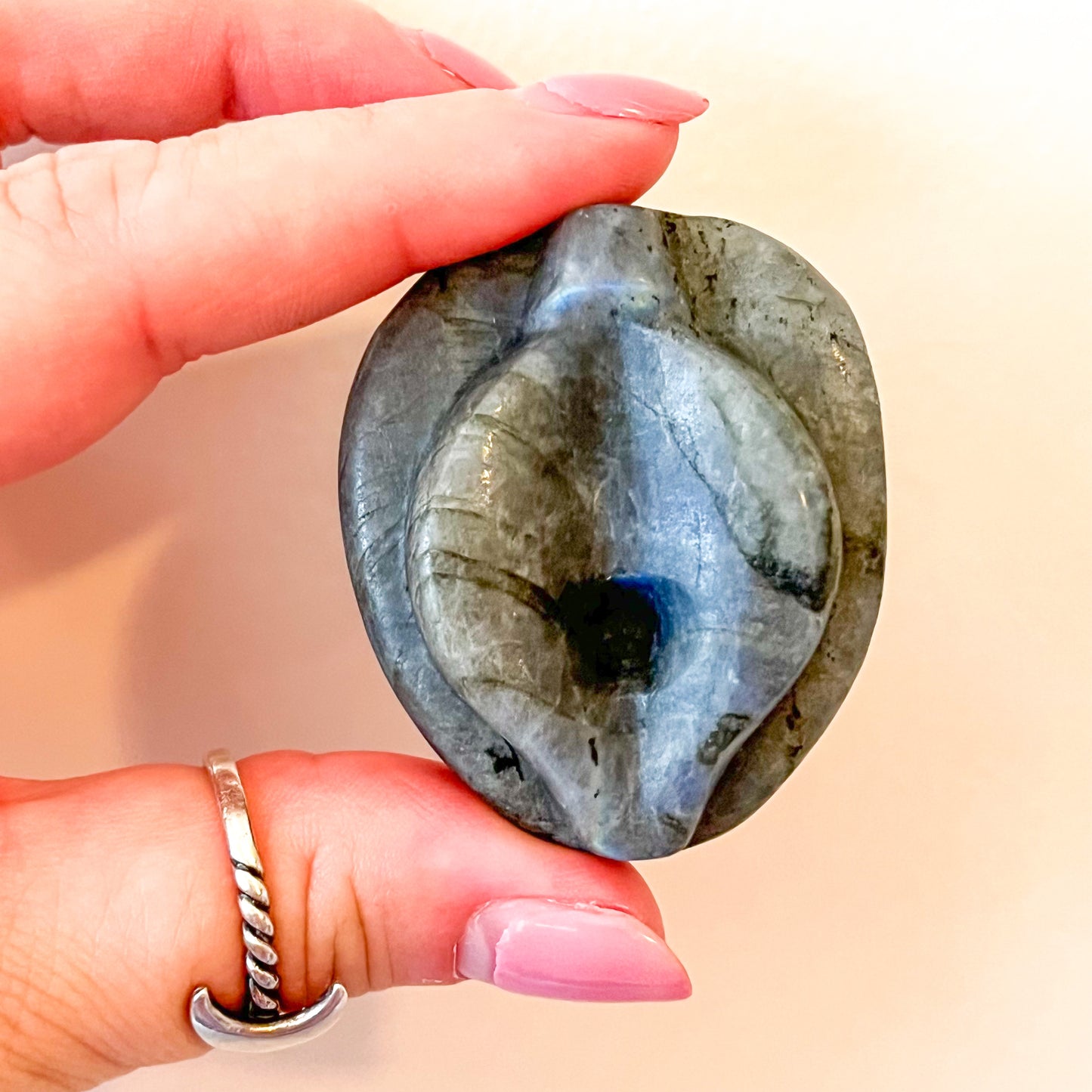 Labradorite Feminine Carving