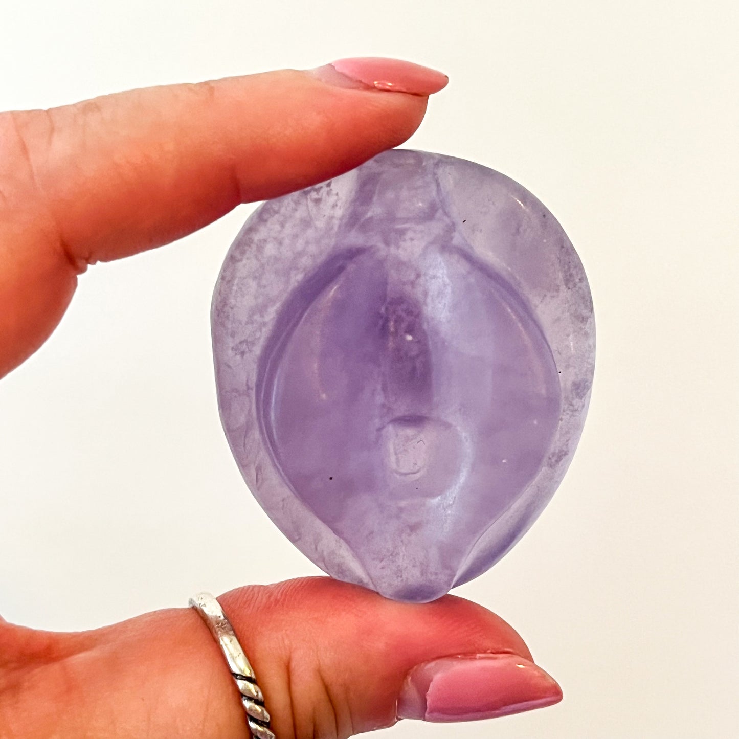 Fluorite Feminine Carving - B