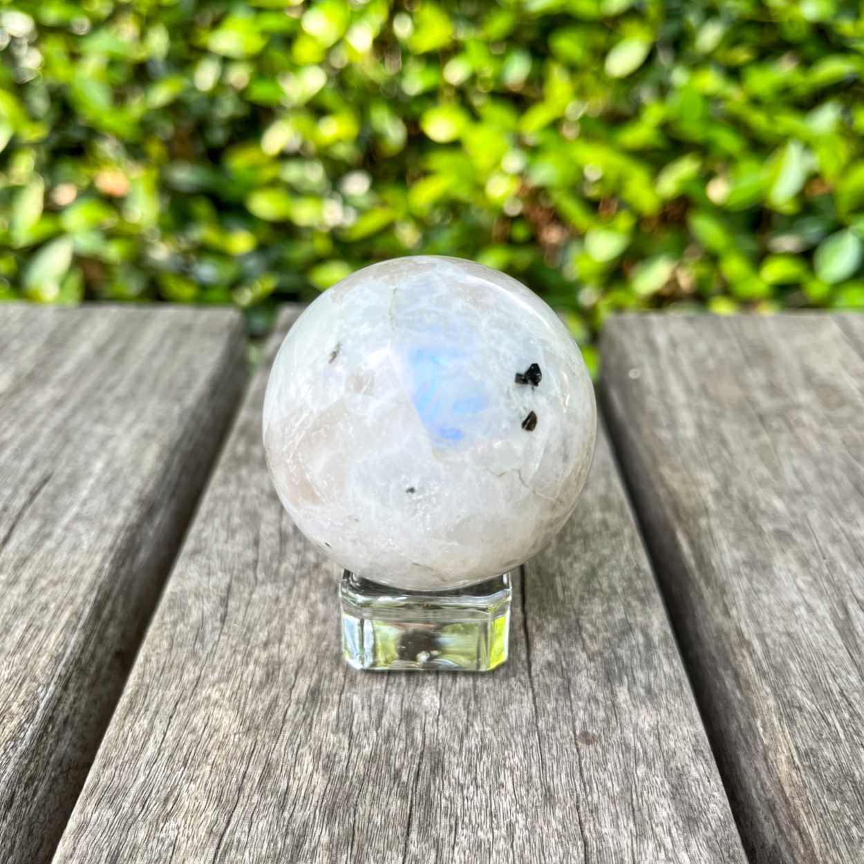 Rainbow Moonstone Sphere - D