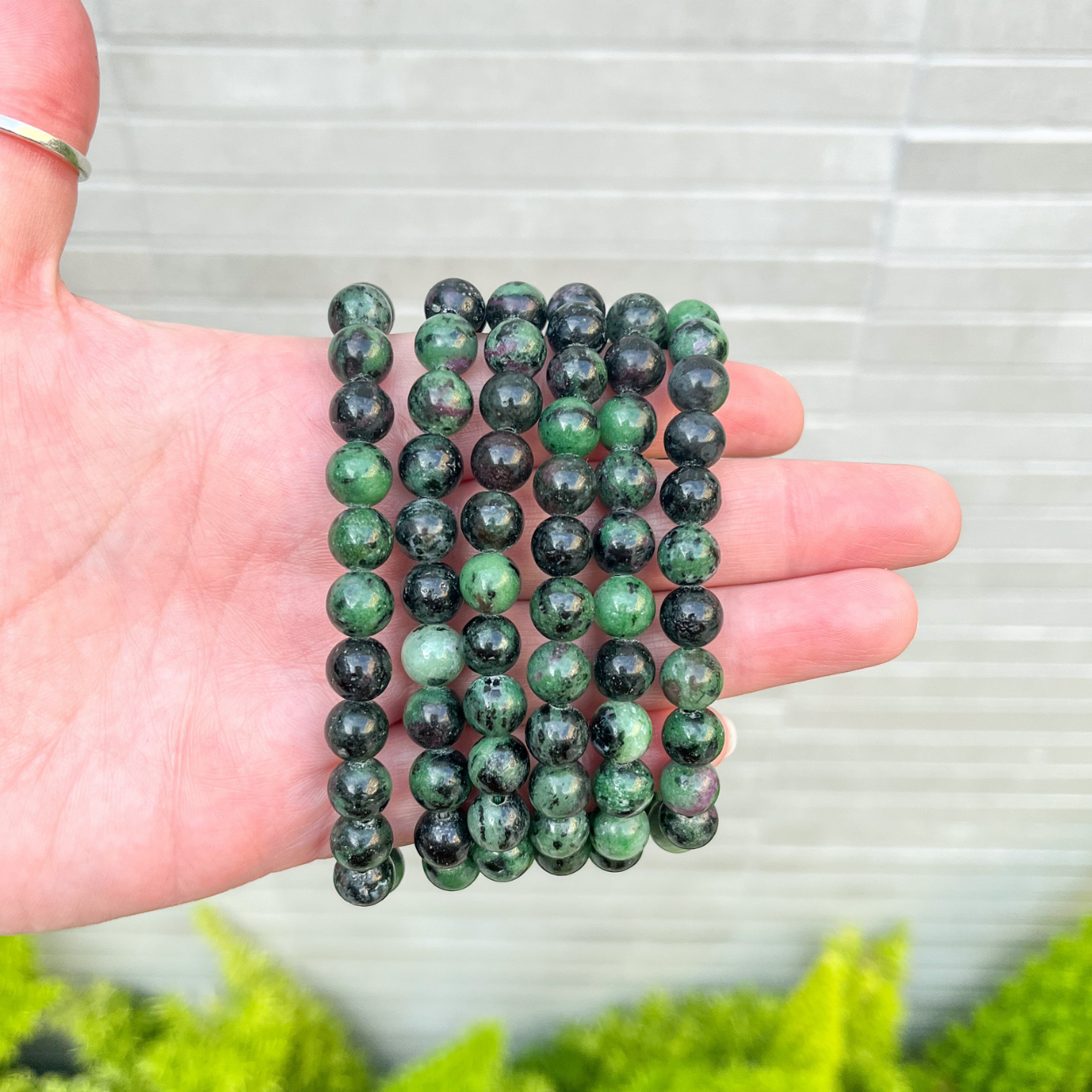 Ruby in Zoisite Bracelet
