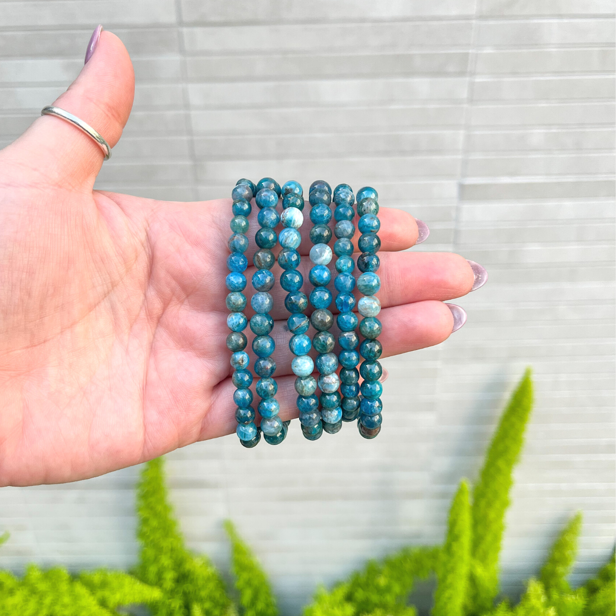 Blue Apatite Bracelet