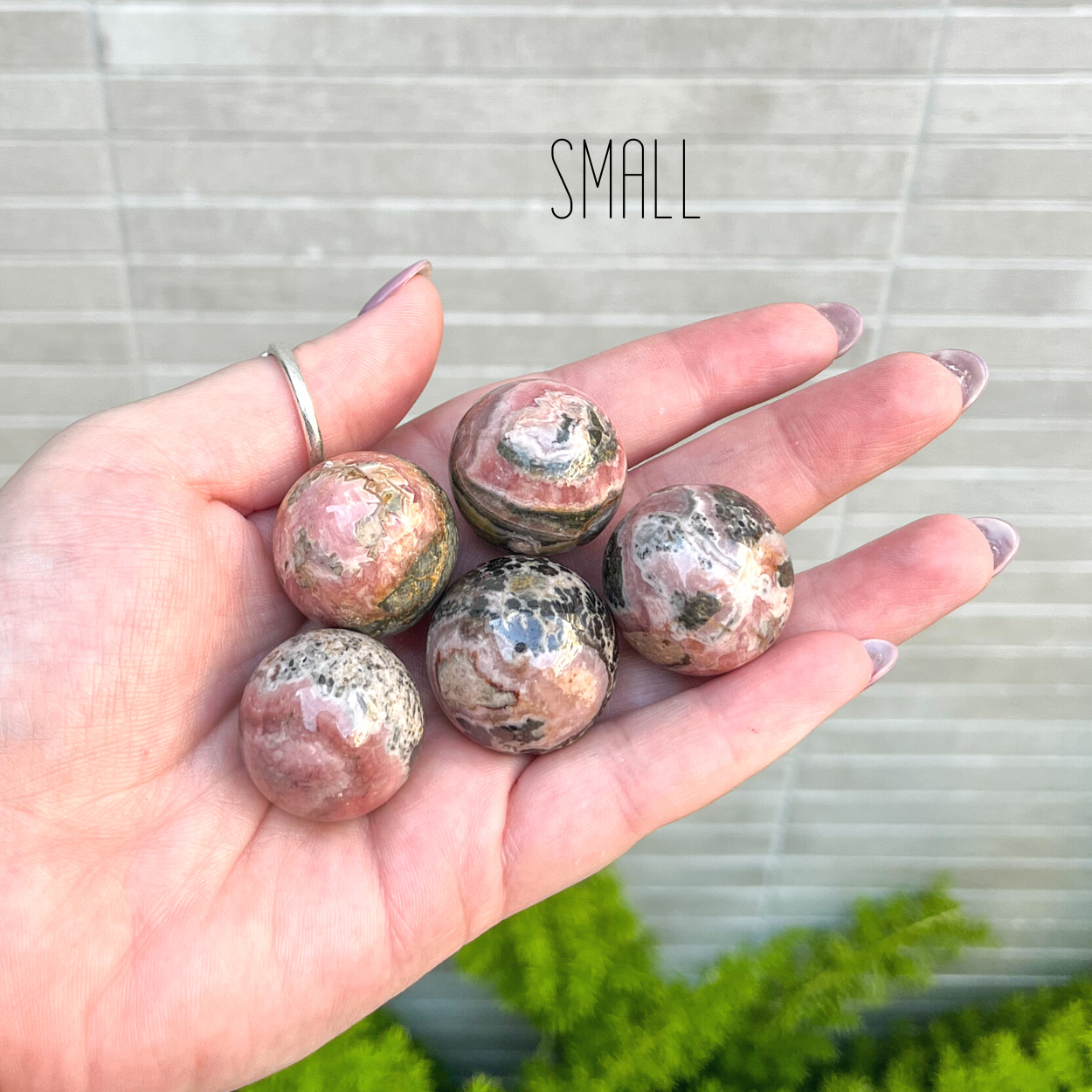 Rhodochrosite Sphere