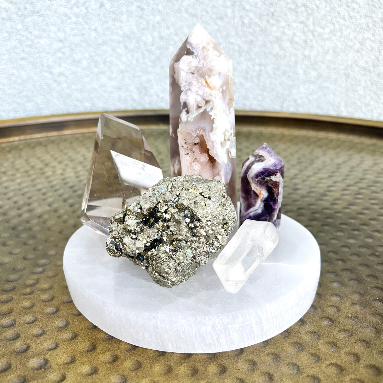 Large Selenite Charging Plate