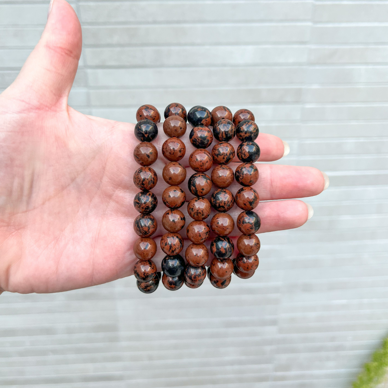 Mahogany Obsidian Bracelet