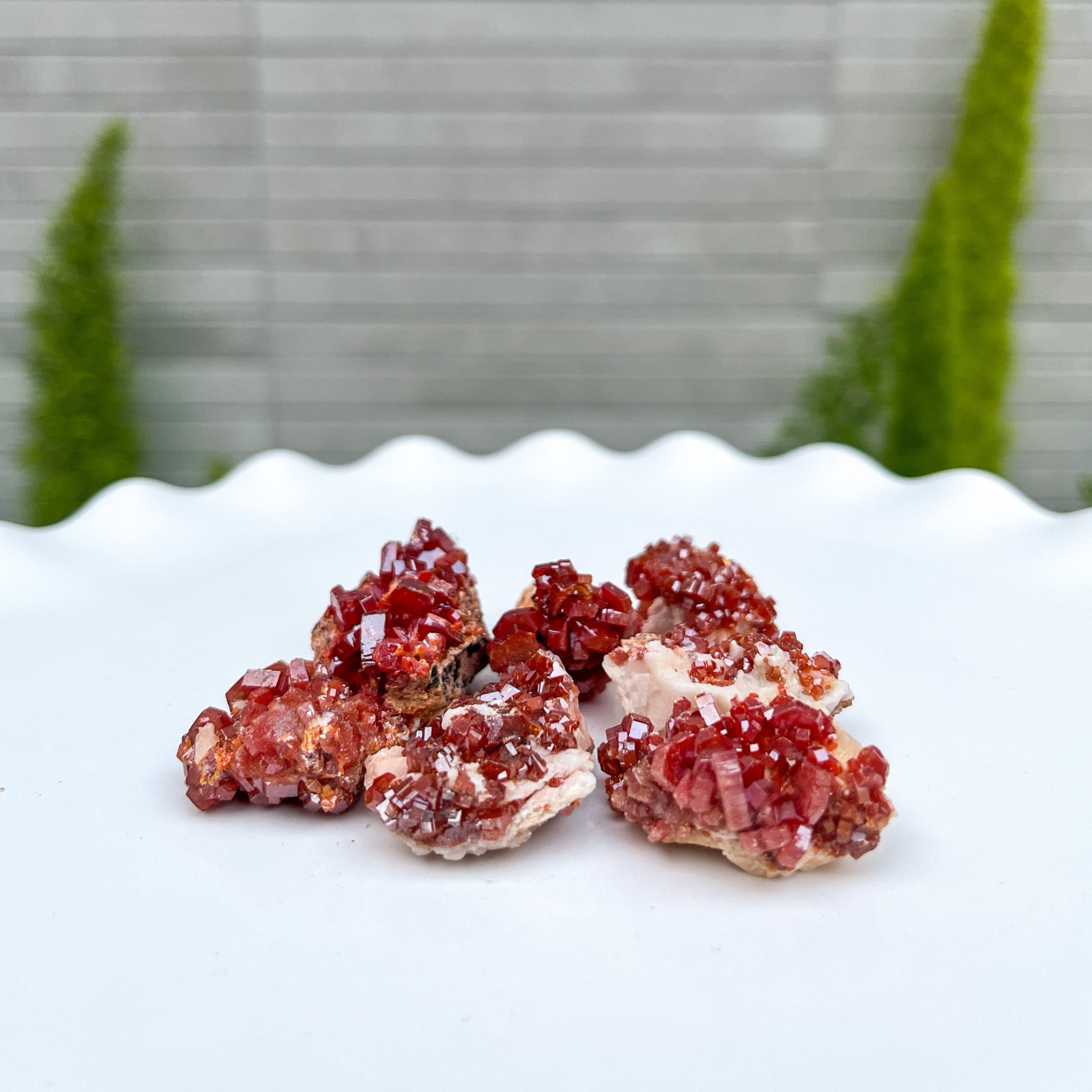 Mini Vanadinite Cluster