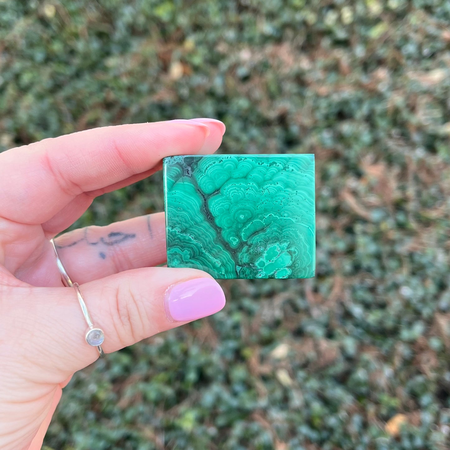 Mini Malachite Box - D