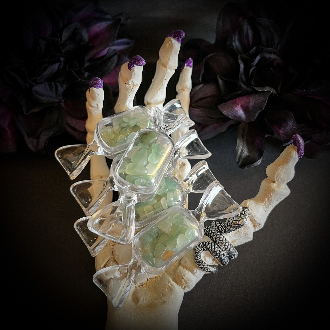 Crystal Chip Candy - Green Aventurine