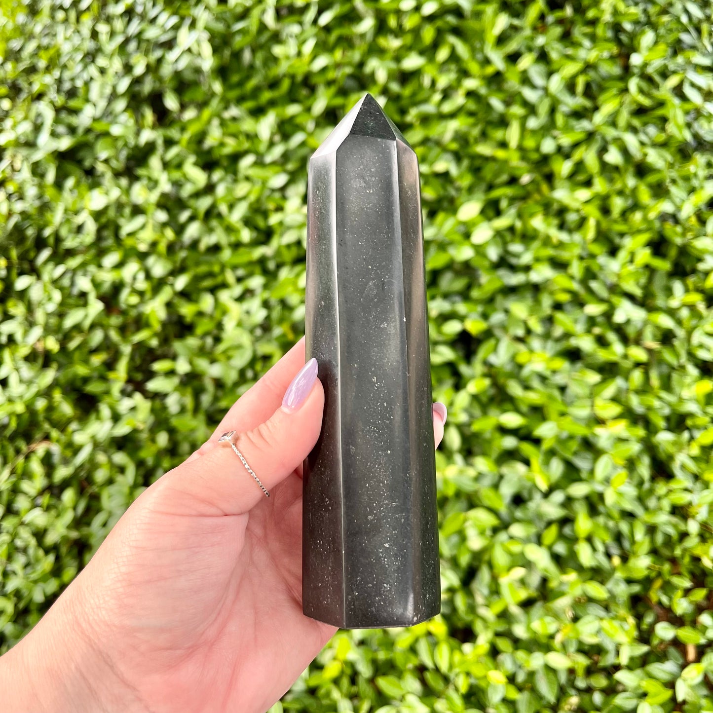 Black Tourmaline Tower - A