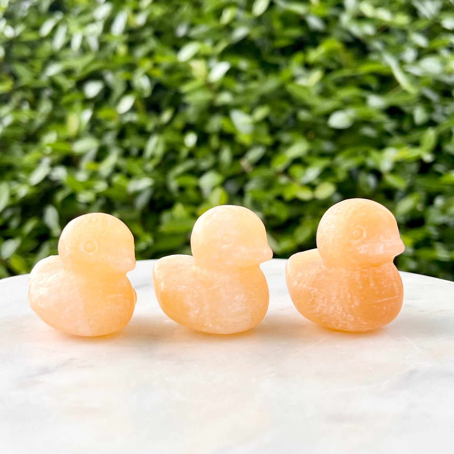 Yellow Calcite Rubber Ducky