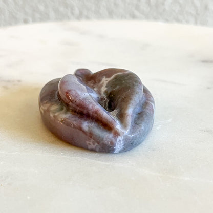Ocean Jasper Feminine Carving