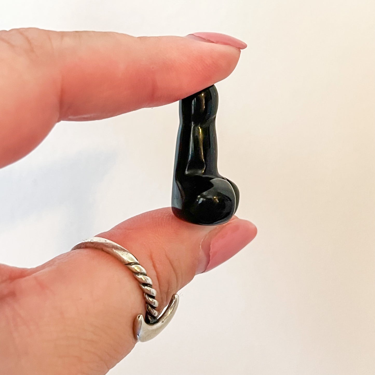 Black Obsidian Mini Peen