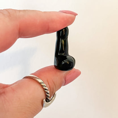Black Obsidian Mini Peen