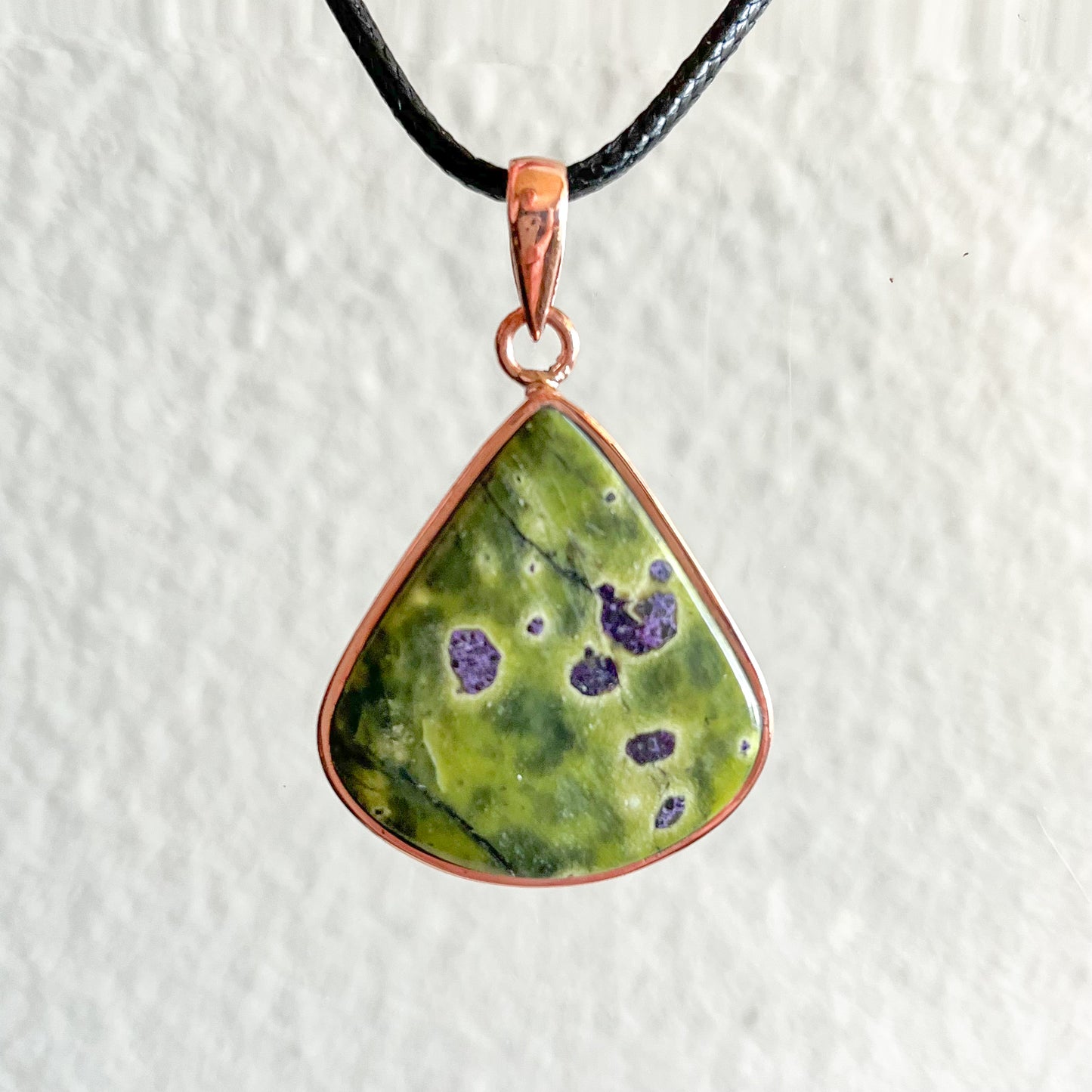 Atlantasite + Copper Pendant - B