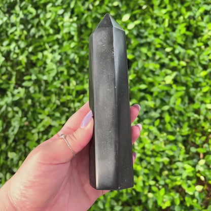 Black Tourmaline Tower - A