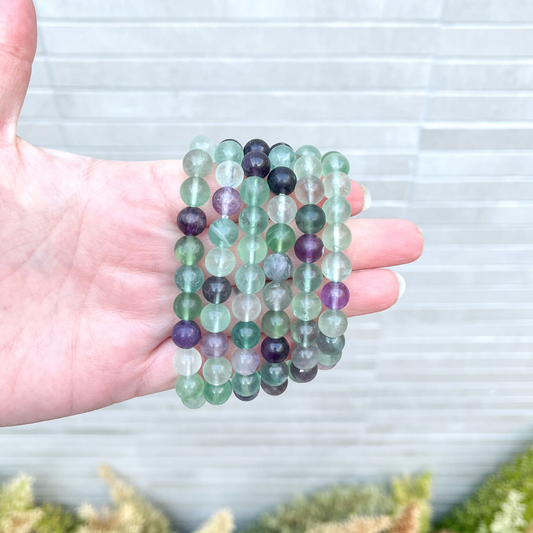 Rainbow Fluorite Bracelet