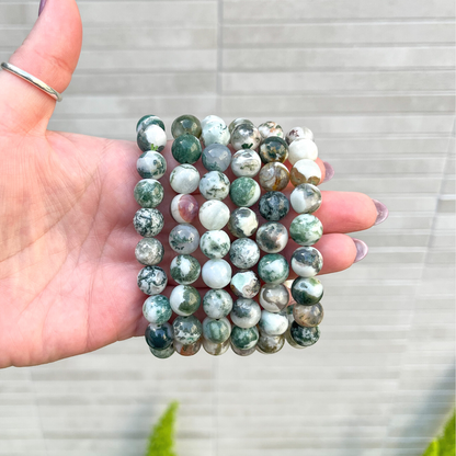 Moss Agate Bracelet