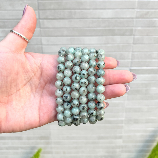 Kiwi Jasper Bracelet