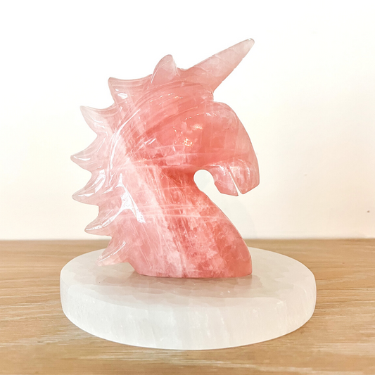 Rose Quartz Unicorn