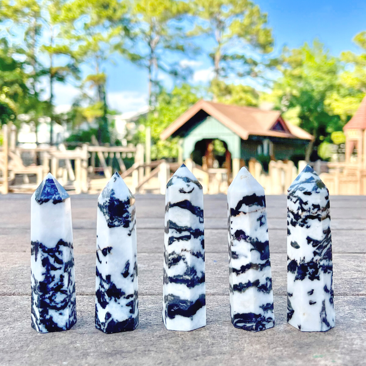 Zebra Jasper Tower