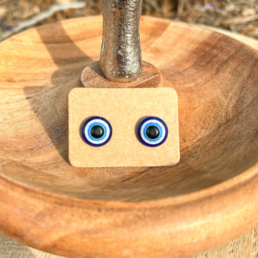 Evil Eye Stud Earrings
