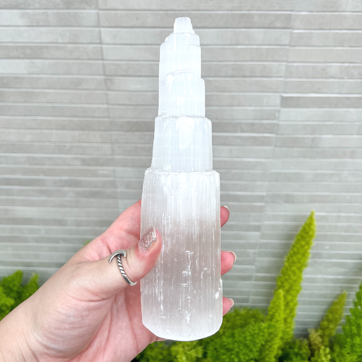 Large Selenite Castle