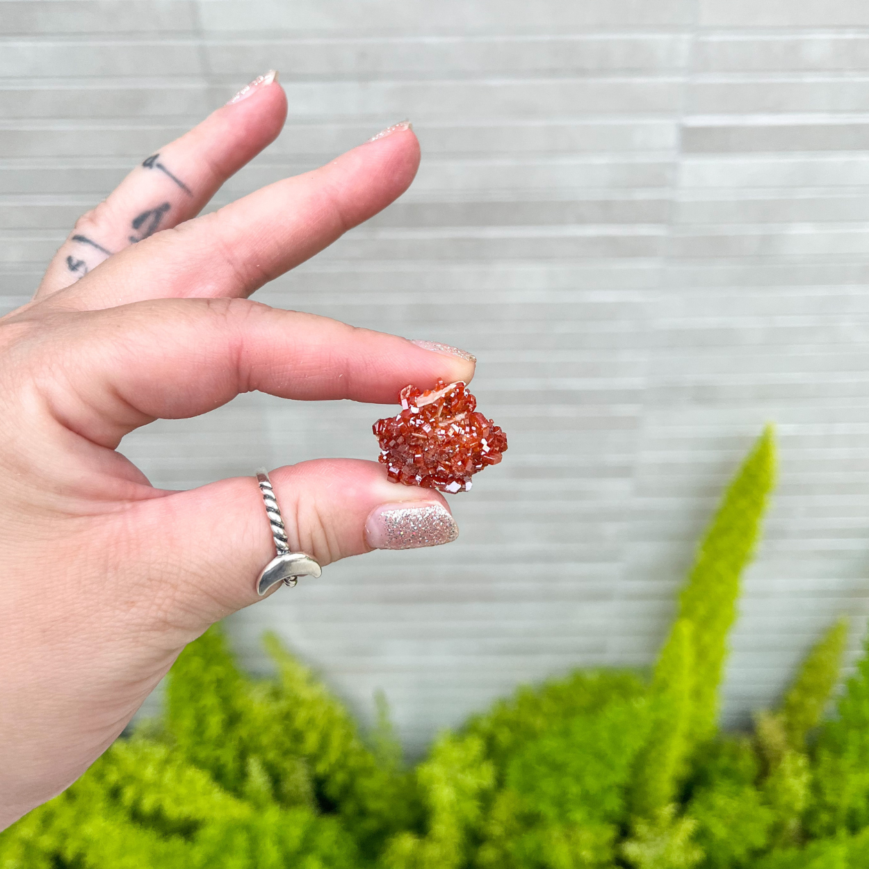Mini Vanadinite Cluster